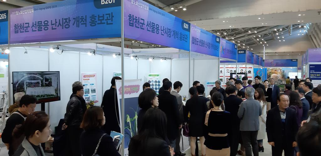 합천군, ‘한국난 산업의 대중화 및 산업화’중심에 서다