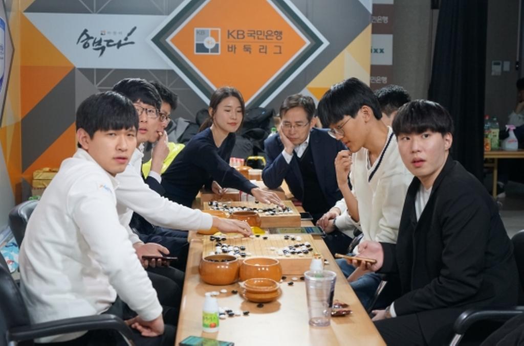 KB국민은행 바둑리그 ‘수려한 합천’팀, 6승 2패로 전반기 1위 