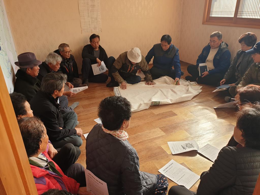 덕곡면 연말연시 맞아 경로당 순회방문 실시