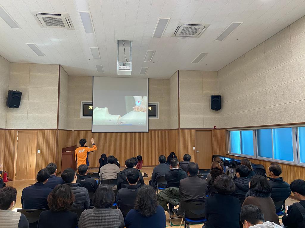 합천군보건소, 심폐소생술 교육 실시 