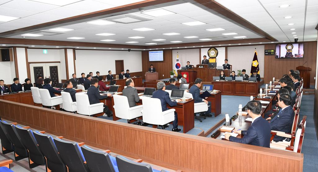 제239회 합천군의회 정례회 종료