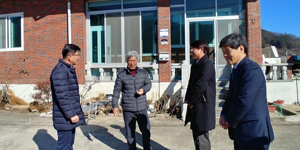  대병면, 독립유공자 유족 방문해 감사의 마음 전해