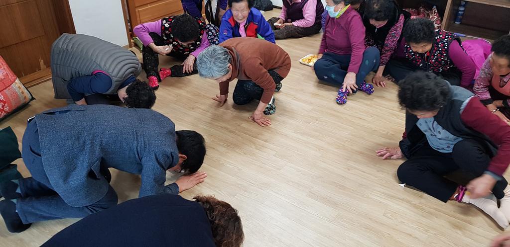 쌍책면, 새해 경로당 방문 및 시설물 점검