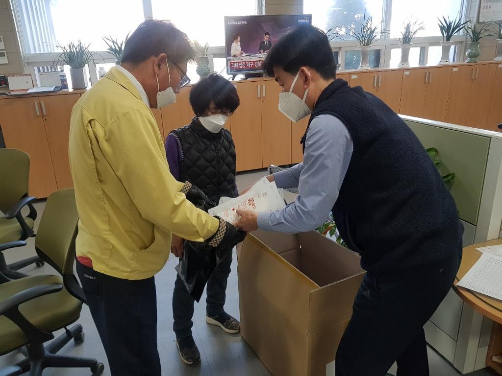 합천군, 군민들에게 마스크 40,400매 배부