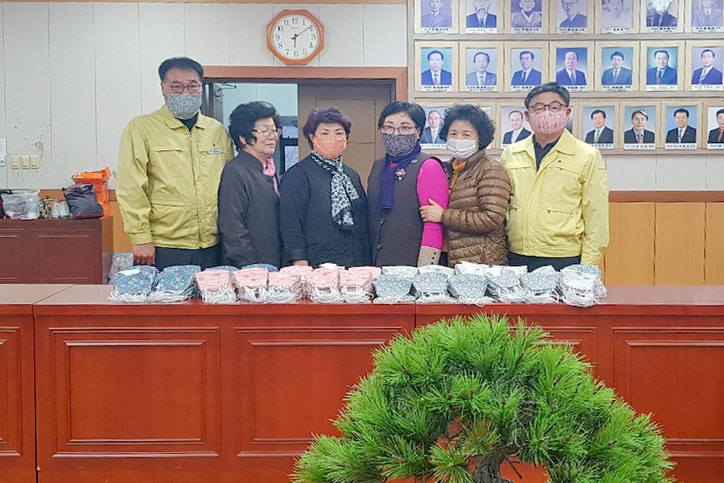 합천읍, 코로나 19 극복 위해 면 마스크 500매 제작해 배부