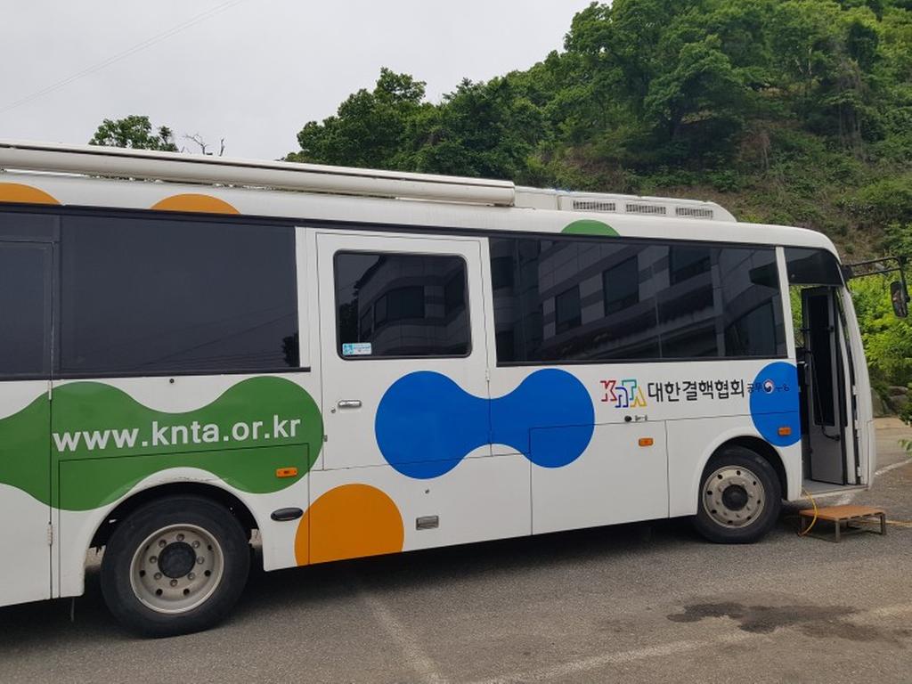 합천군보건소 , 결핵 취약계층 및 고위험군 무료 이동검진 실시 