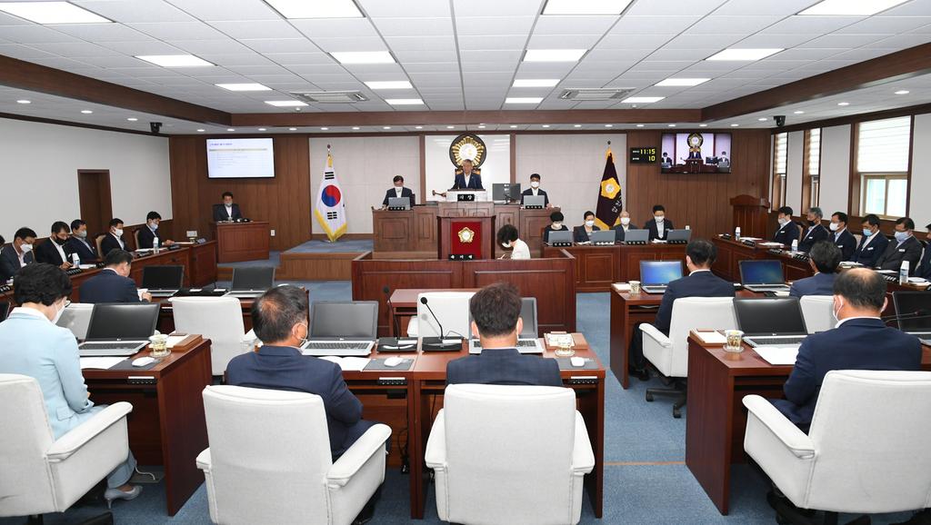 제243회 합천군의회 제1차 정례회 개회