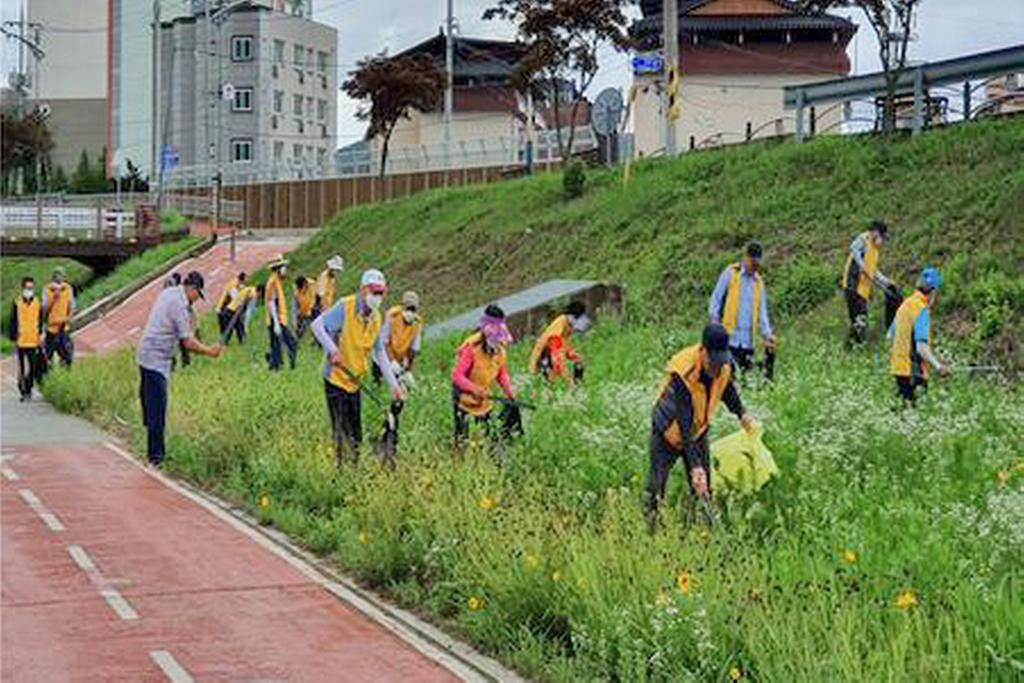 (사)대한노인회 합천군지회 노인자원봉사클럽 활동 실시 