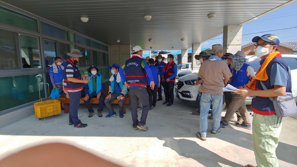 한국열관리시공협회 경상남도회 침수가구 보일러 수리 봉사활동