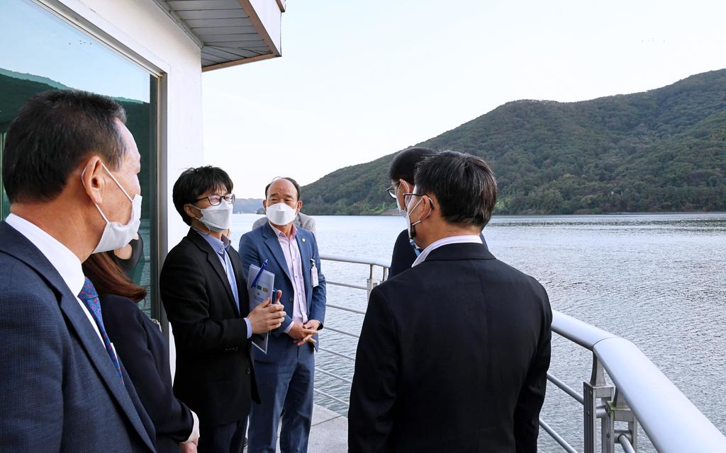 합천군의회 취수장반대 및 보상대책특위 팔당댐 현장답사