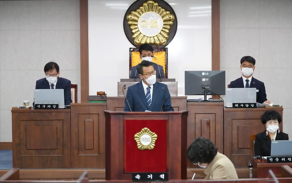 합천군의회 제249회 임시회 개회