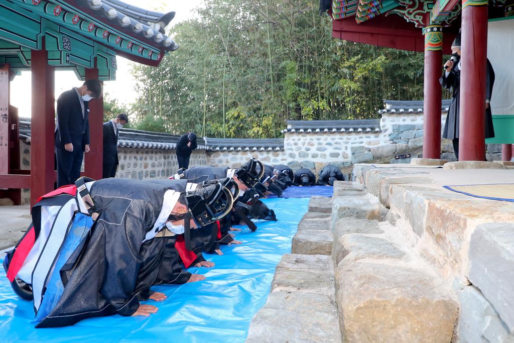 합천군, 죽죽장군 추모제 봉행