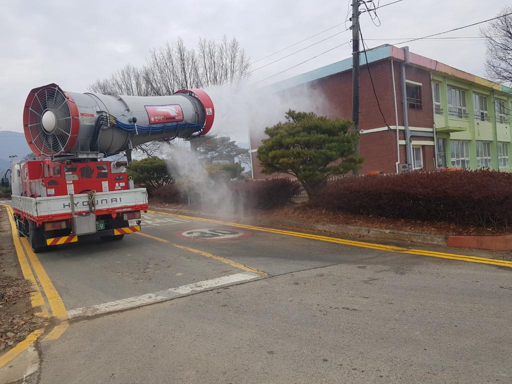 적중면 적사모 코로나19 자체 방역 실시