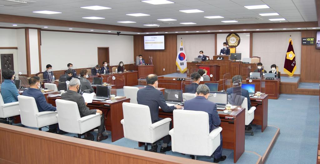 합천군의회 제251회 임시회 개회