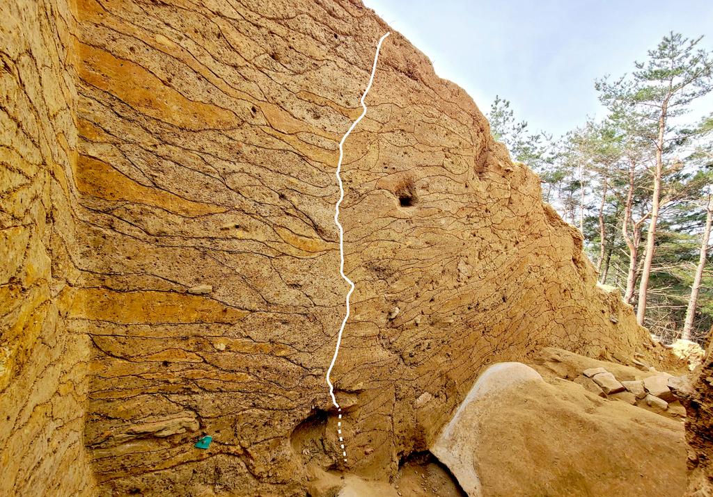 52호분 분할성토양상