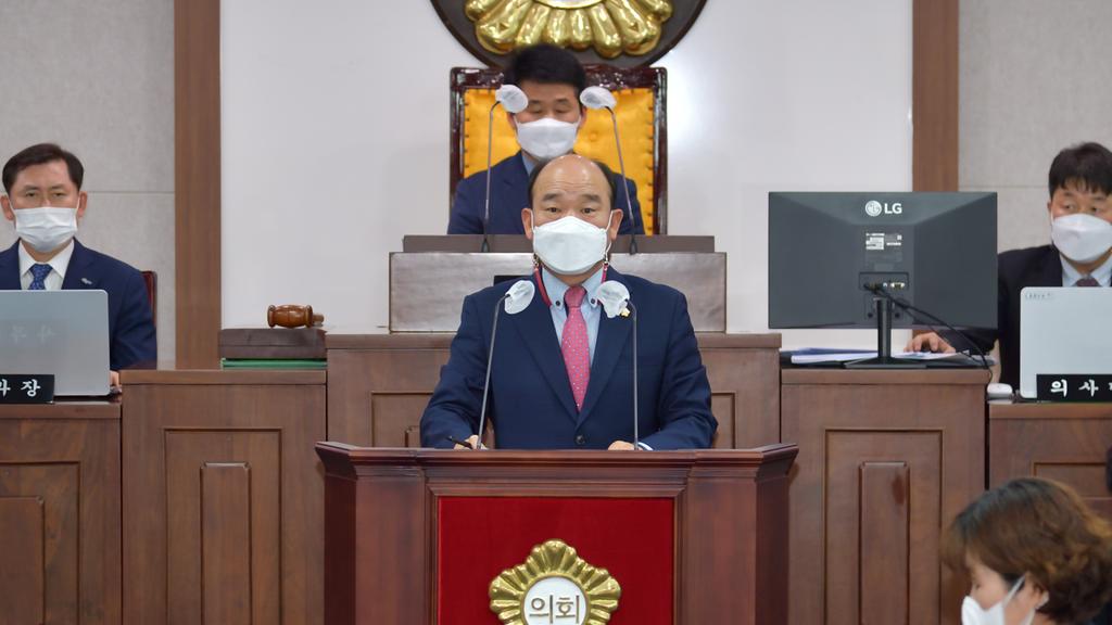 “수의계약 개선안 마련 촉구”정봉훈의원 5분 자유발언