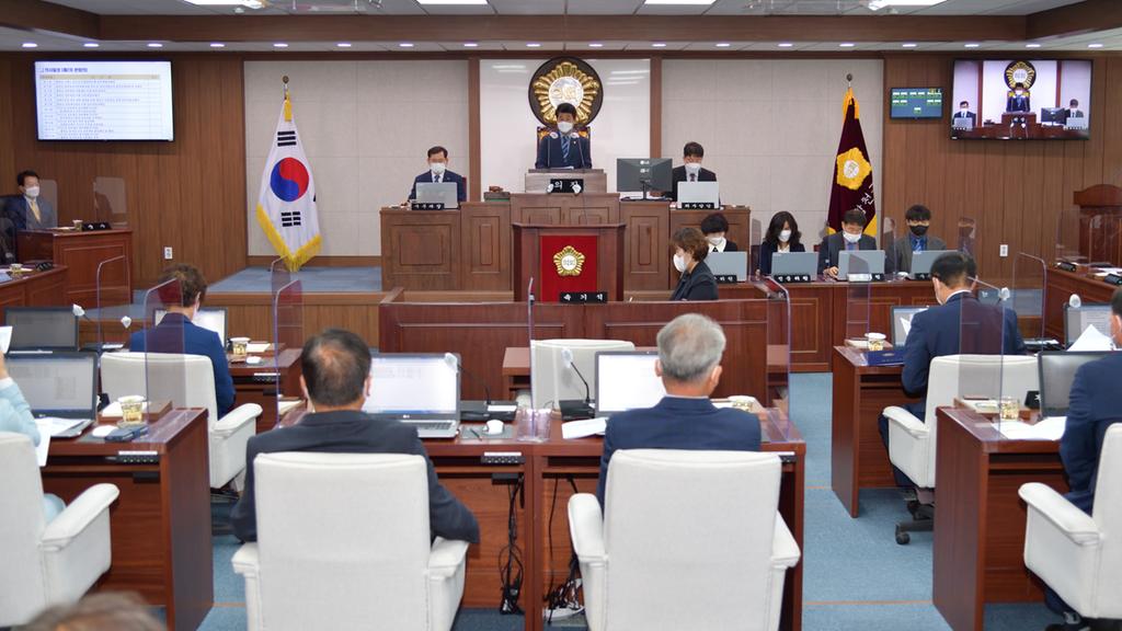 합천군의회 제254회 임시회 종료