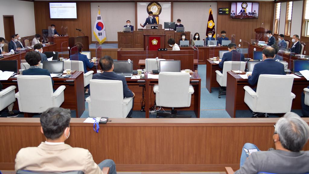 합천군의회 2021년도 제1차 정례회 개회