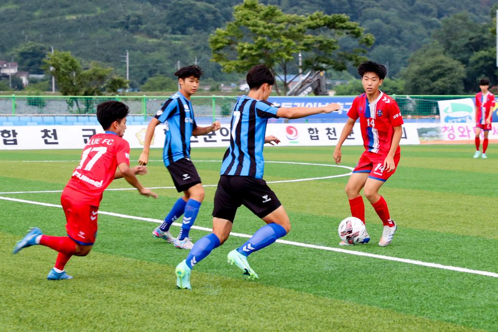 합천군「2021년 추계 전국고등학교 축구대회」24강 확정
