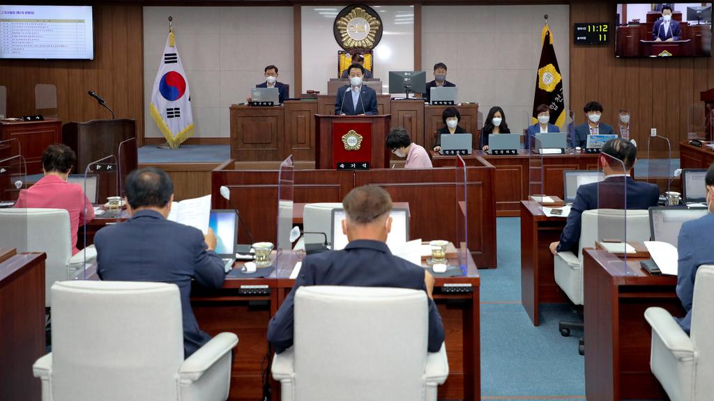 합천군의회 제257회 임시회 개회