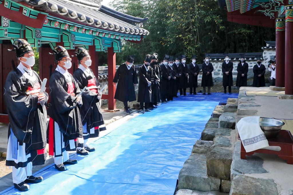 합천군 죽죽장군 추모제 봉행