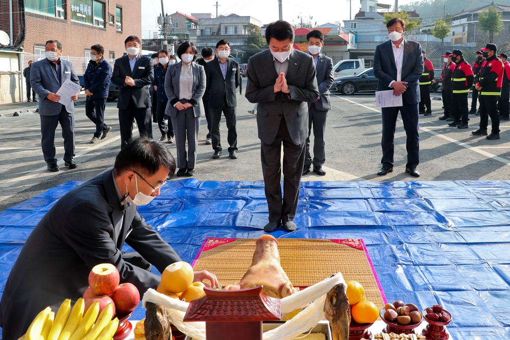 ‘합천군 산불대응센터’준공, 산불예방 기원제 시행