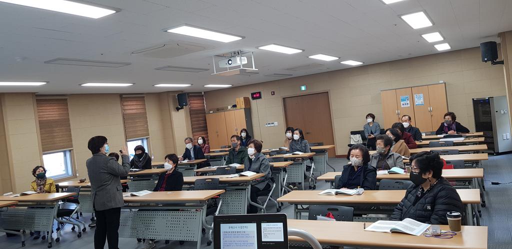 합천군 문해교육사 보수교육 실시