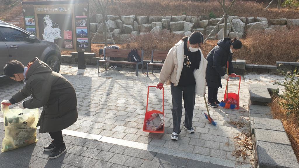 청소년지원센터 꿈드림,  환경도 챙기고 건강도 챙기는「줍깅」봉사