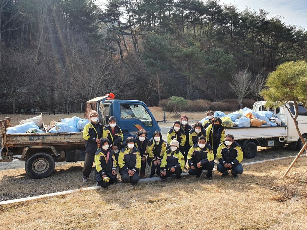 가회면, 설맞이 하천‧도로변 환경정비