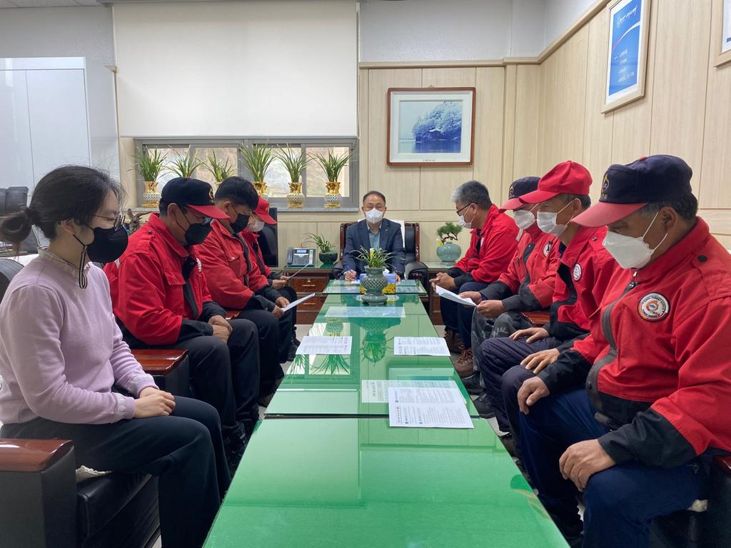 청덕면, 청명·한식 대비 산불감시원 특별교육실시