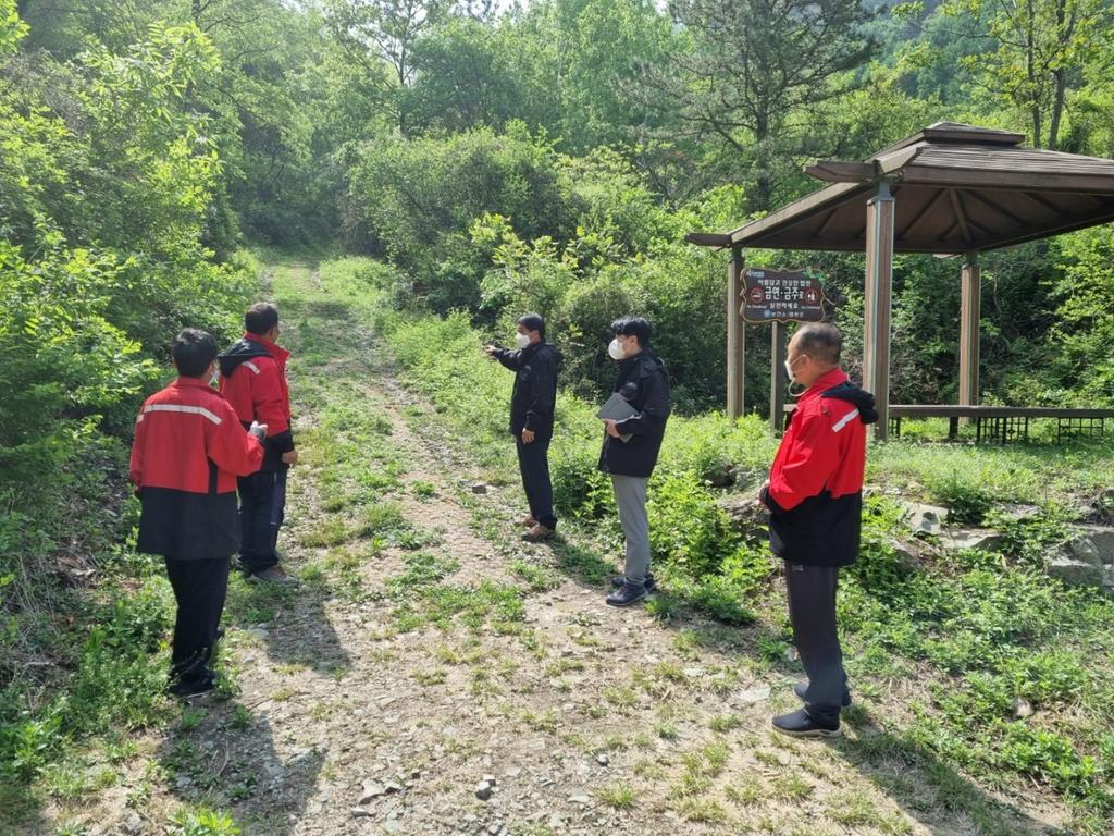적중면, 산불 예방 및 감시활동 등 마지막 총력전 전개