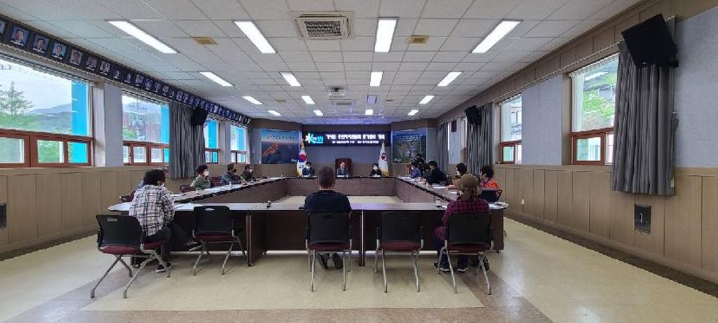 코로나19 방역지침 완화 이후 가야면 주민자치위원회 첫 정기회의 개최