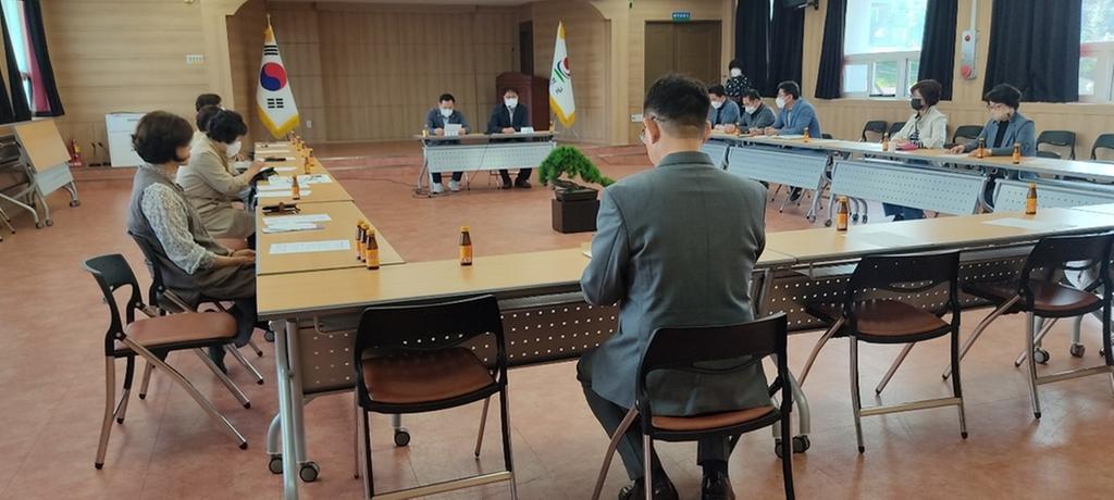 합천읍 주민자치위원회 회의 개최