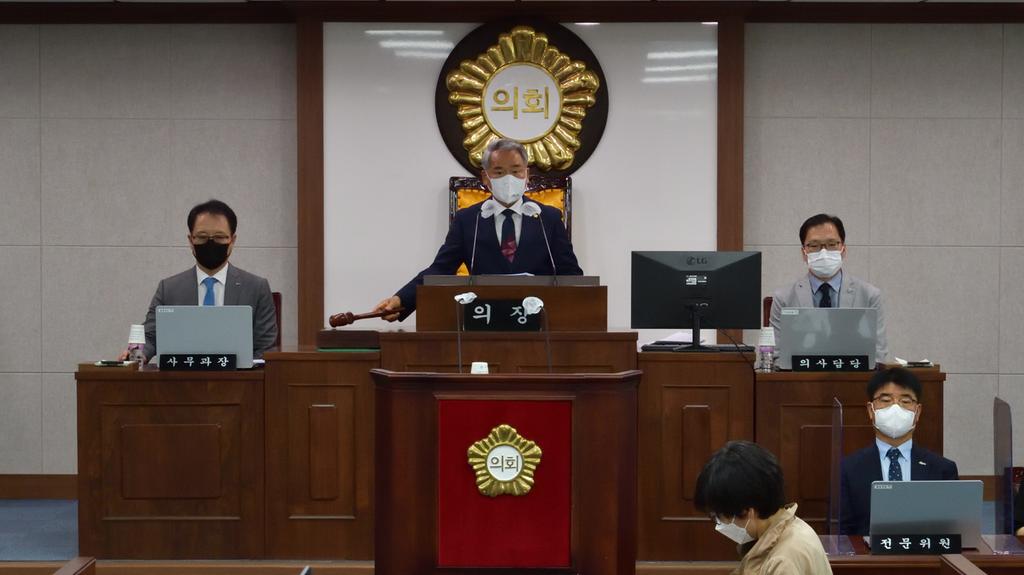 합천군의회 제263회 임시회 개회