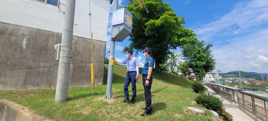 합천군, CCTV 방범비상벨 일제점검에 나서