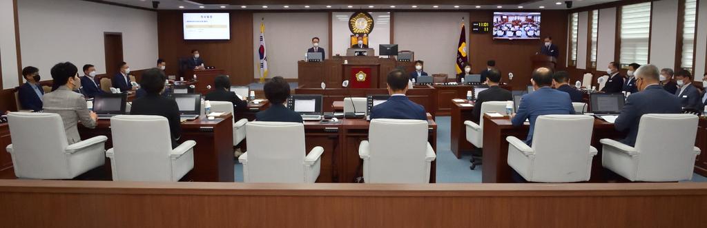 합천군의회 제265회 임시회 개회