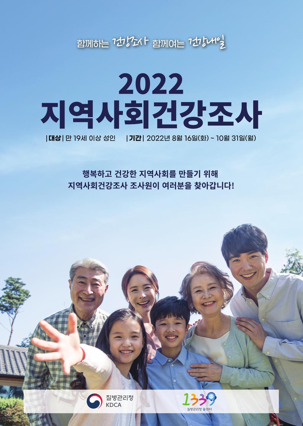 합천군, 2022년 지역사회건강조사 실시