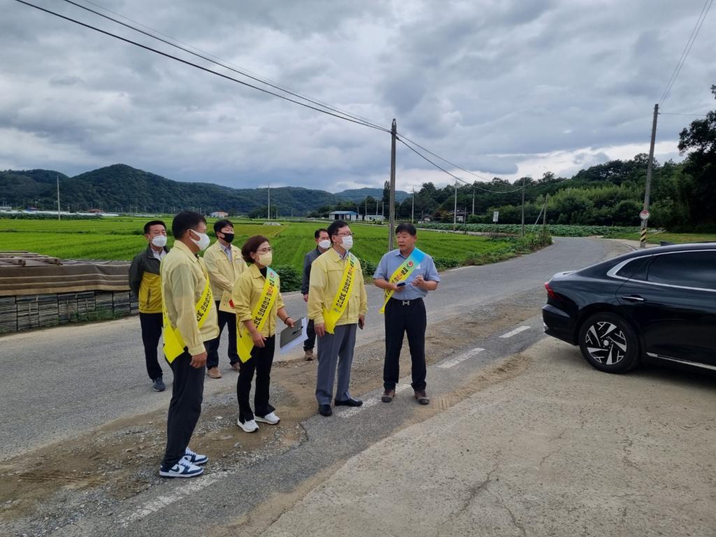 합천군, 제11호 태풍 힌남노 대비 재해위험지역 안전점검 