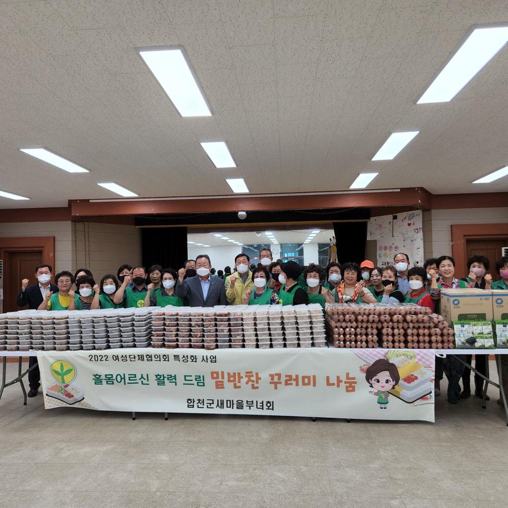 합천군새마을부녀회, 2022년 홀몸어르신 활력드림 사업 