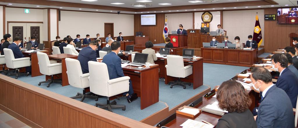 제267회 합천군의회 1차 정례회 개회