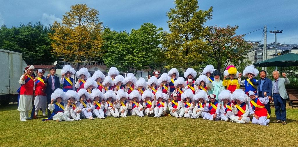 가회면 풍물단 경남도지사기 농악경연대회 우수상 수상