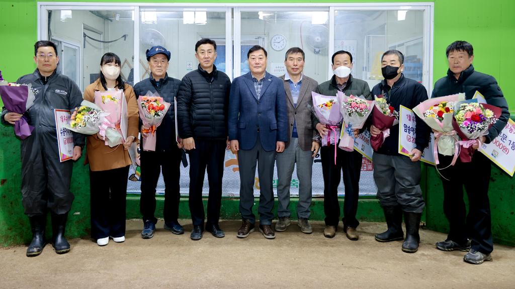 합천군, 우수 한우농가 시상식 개최