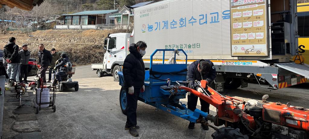 찾아가는 합천 행정, 농기계 순회안전교육 시작