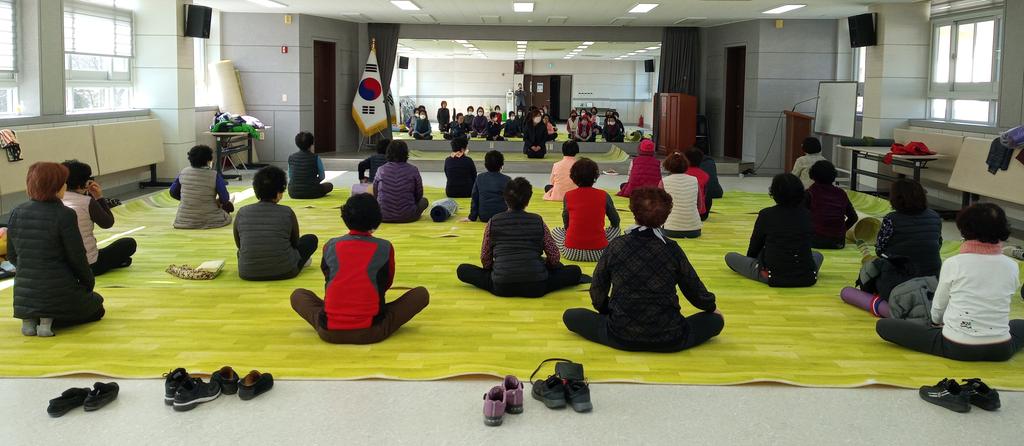 합천군 용주면, 여성취미교실(요가수업) 개강