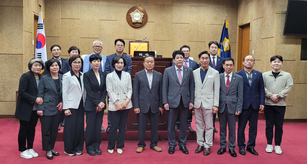 합천군의회 대구광역시 동구의회 방문