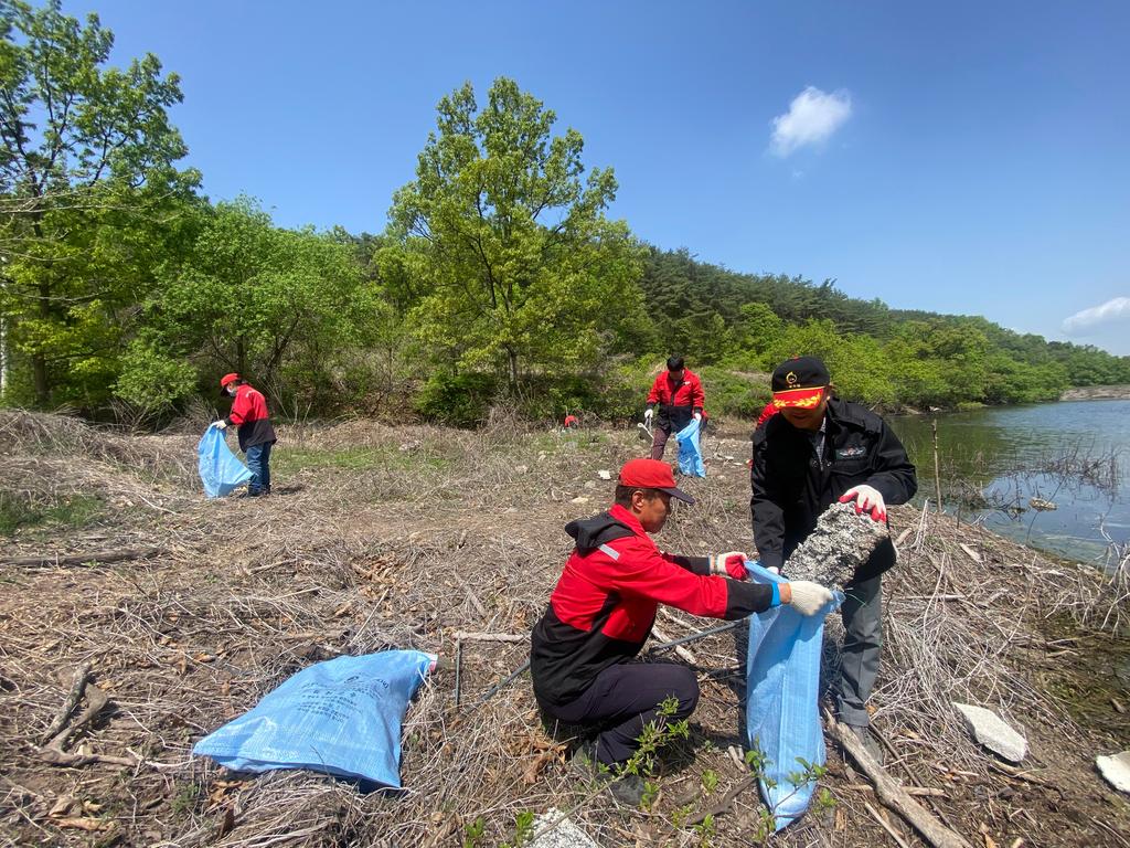 합천군 청덕면, 산림 인접지 영농폐기물 집중수거