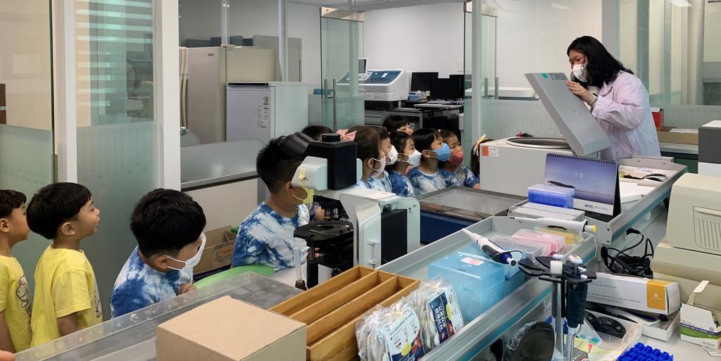 합천군보건소, 어린이집·유치원 원아 대상 견학 실시 