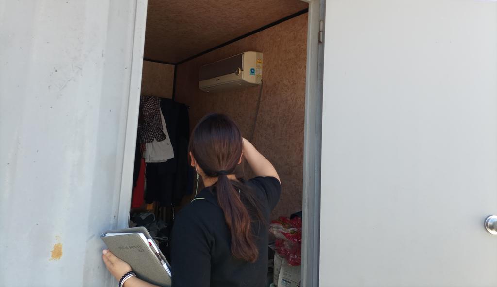 합천군, 폭염 대비 온열질환 예방 옥외근로자 현장점검 실시