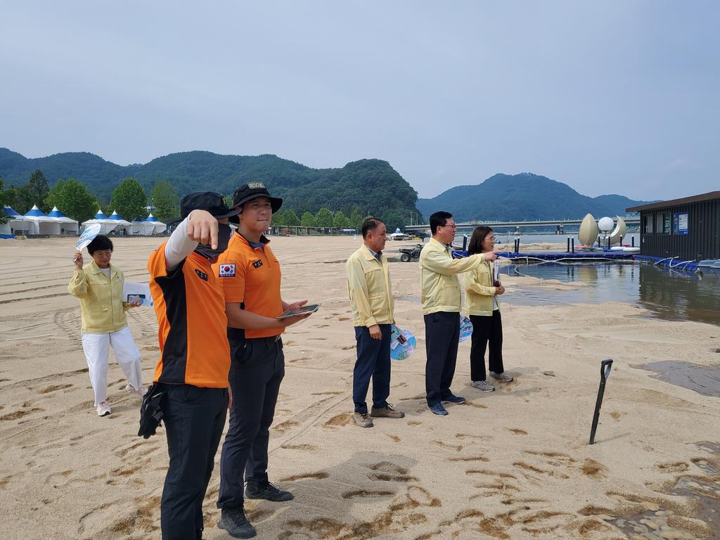 합천군, 2023 합천바캉스축제 현장 안전점검 실시