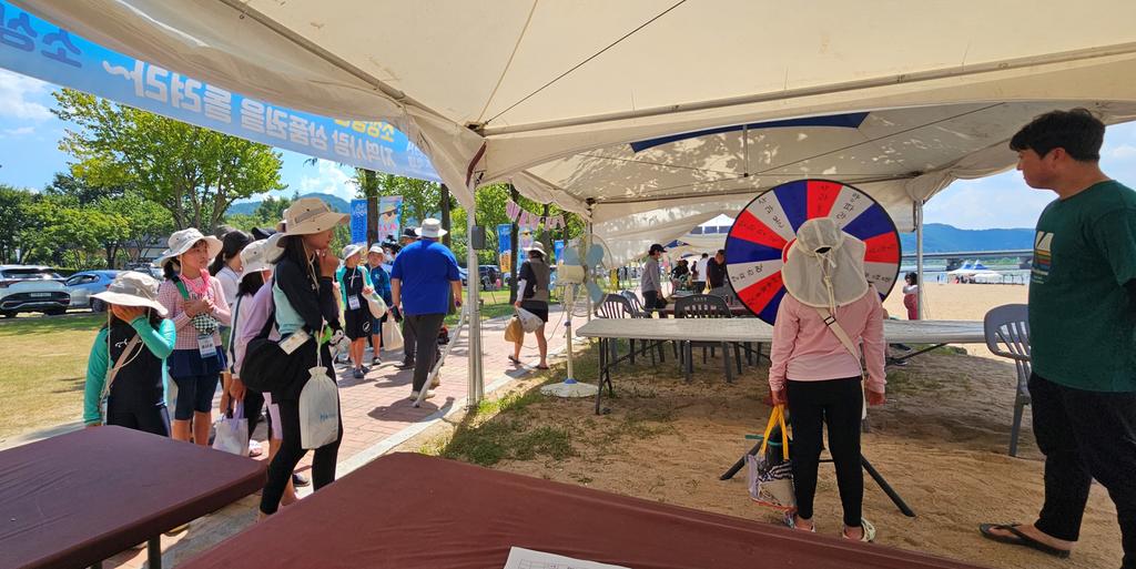 합천군 소상공인지원센터, 지역경제 활성화 홍보부스 운영